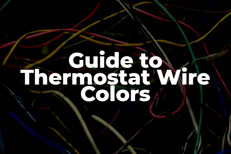 Thermostat Wire Color Guide